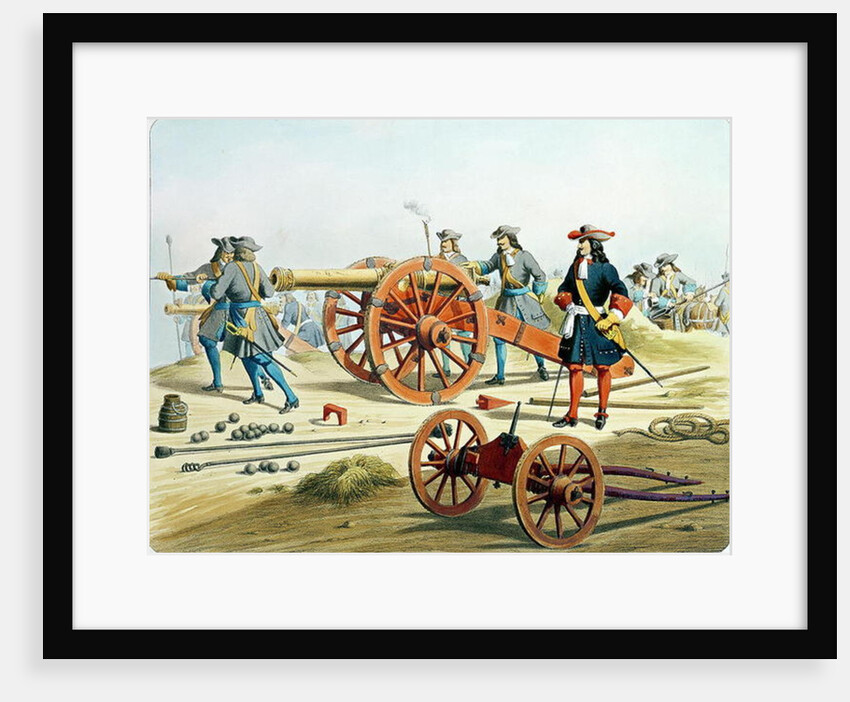 The Regiment of the King's Fusilliers in 1871 by French School