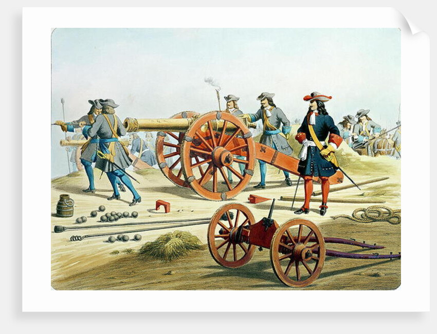 The Regiment of the King's Fusilliers in 1871 by French School