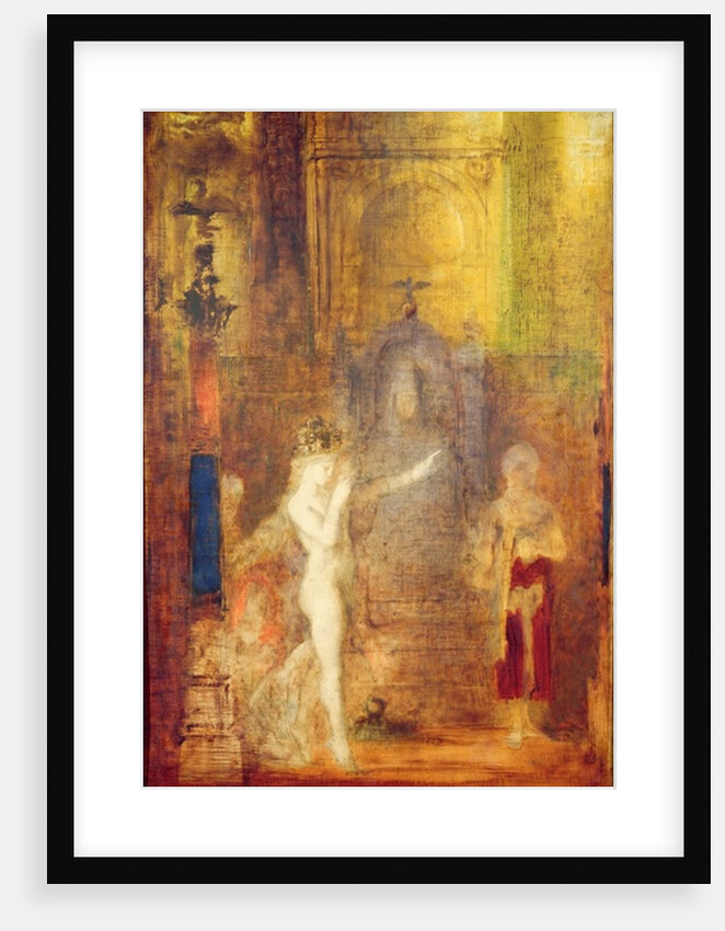 Salome dancing before Herod, c.1876 by Gustave Moreau
