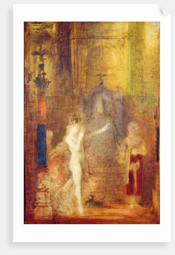 Salome dancing before Herod, c.1876 by Gustave Moreau