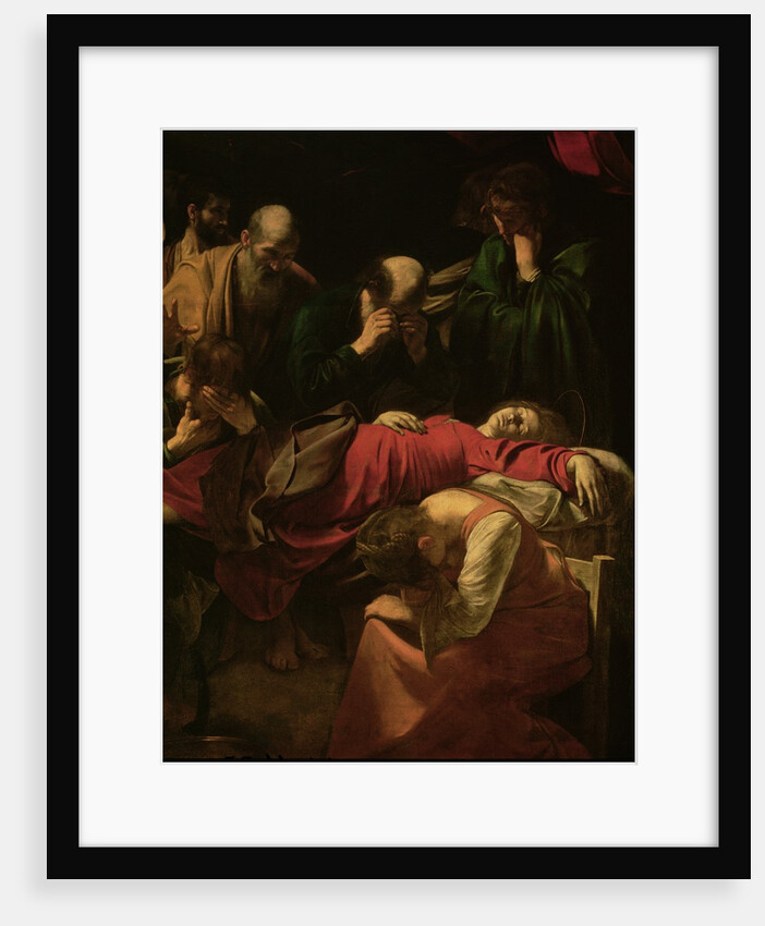 The Death of the Virgin, 1605-06 by Michelangelo Merisi da Caravaggio