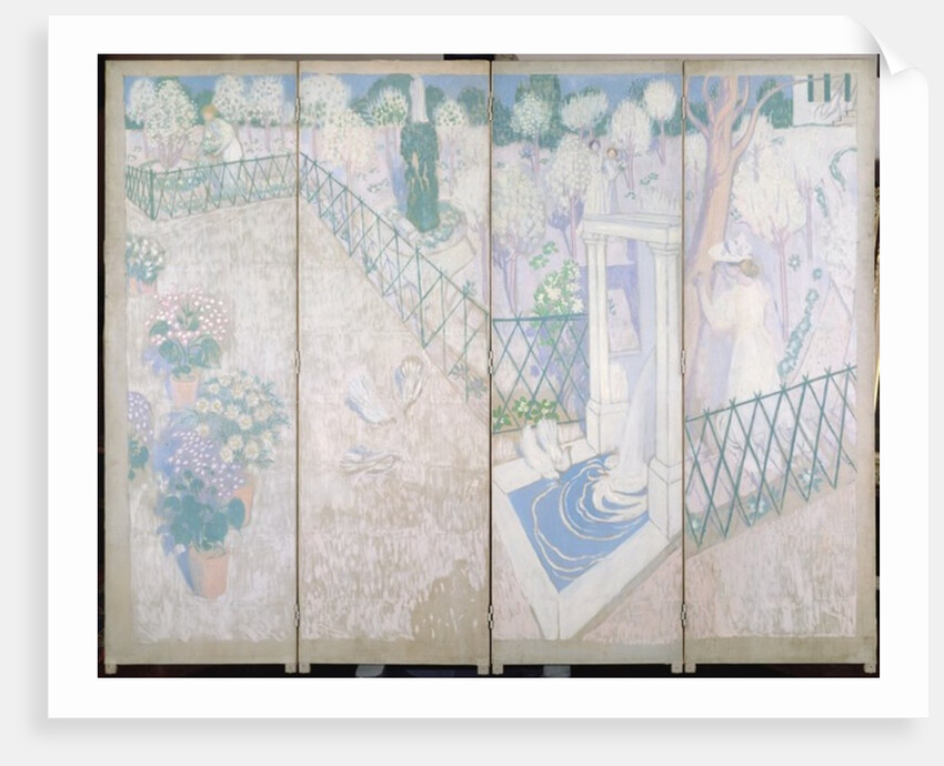 Screen with doves, c.1896 by Maurice Denis