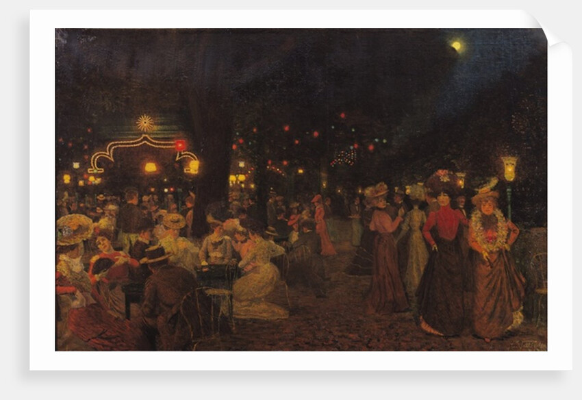 The Bal Bullier, 1902 by Ludovic Vallee