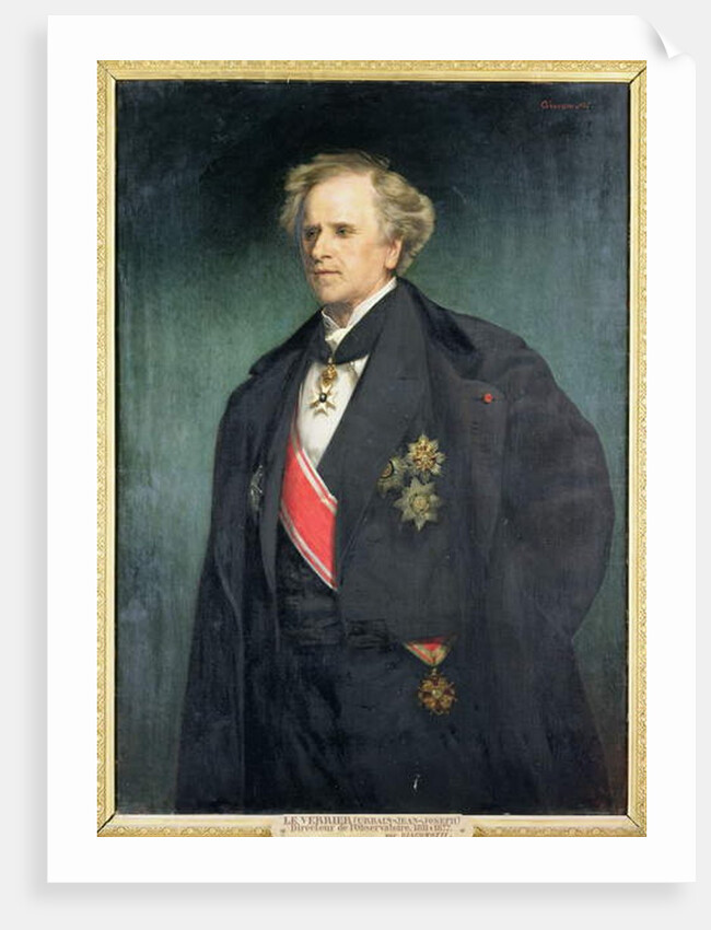 Urbain Le Verrier by Felix Henri Giacomotti