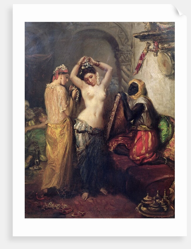 The Toilet in the Seraglio by Theodore Chasseriau