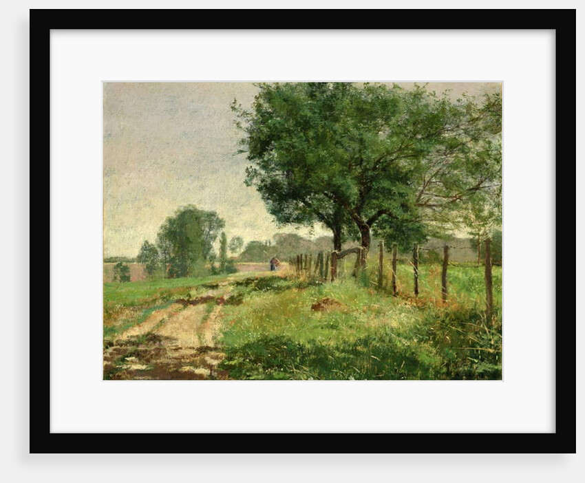 Peasant in the Fields by Henri Rouart