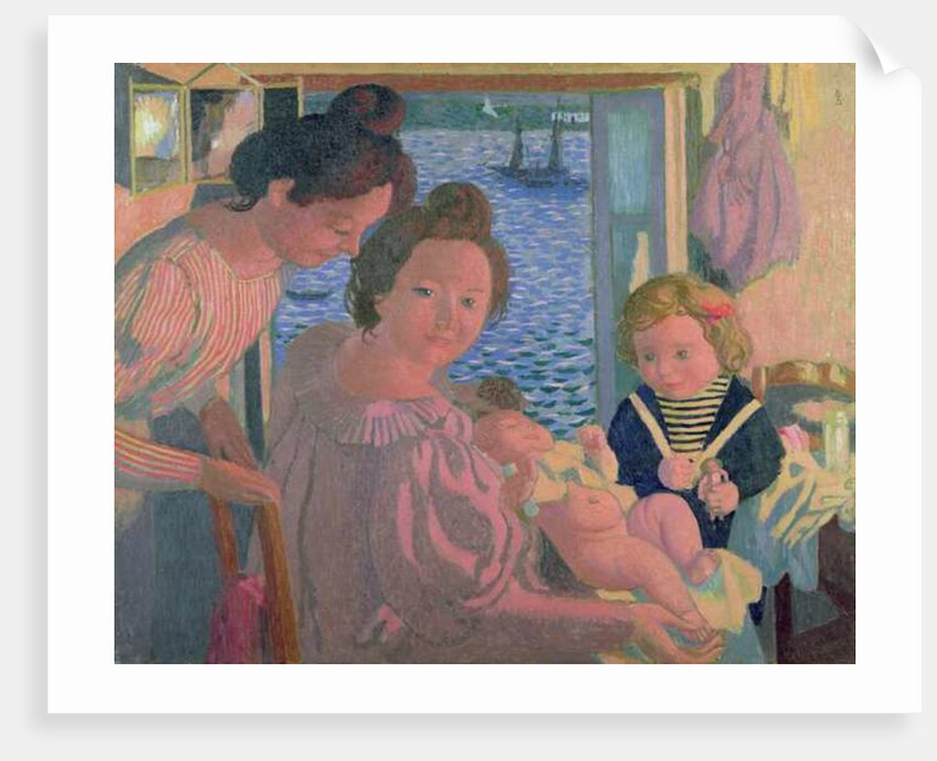 Maternity at Pouldu, Evening, c.1899 by Maurice Denis