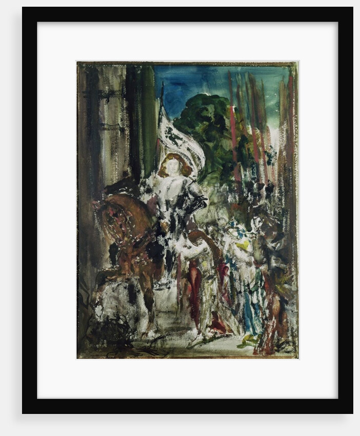 Joan of Arc by Gustave Moreau