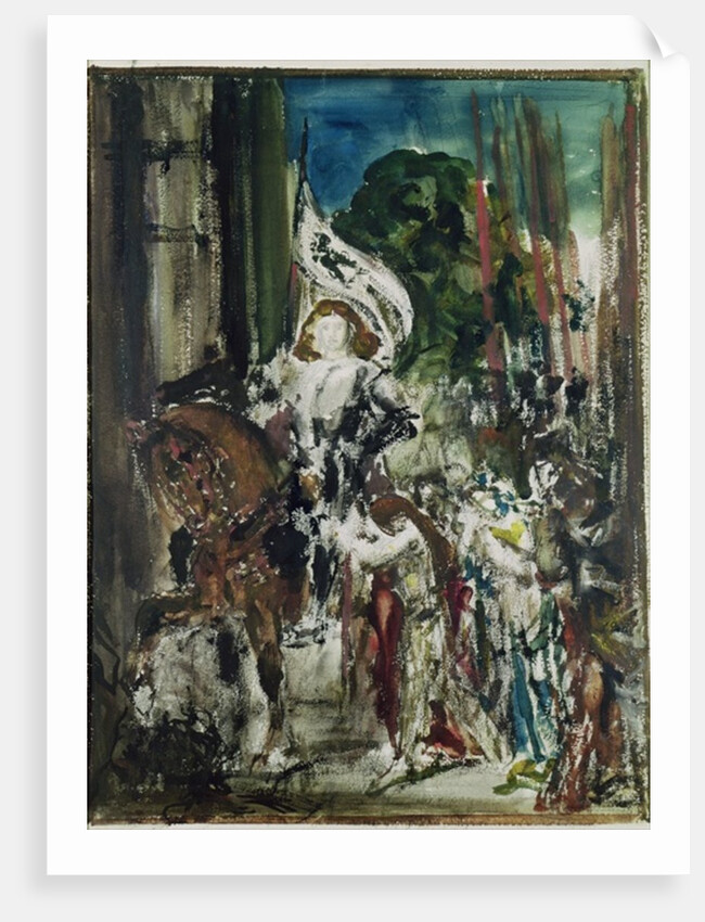 Joan of Arc by Gustave Moreau