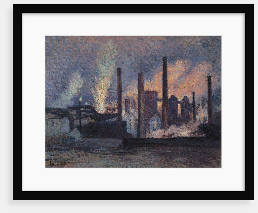 Study for Factories near Charleroi, 1897 by Maximilien Luce