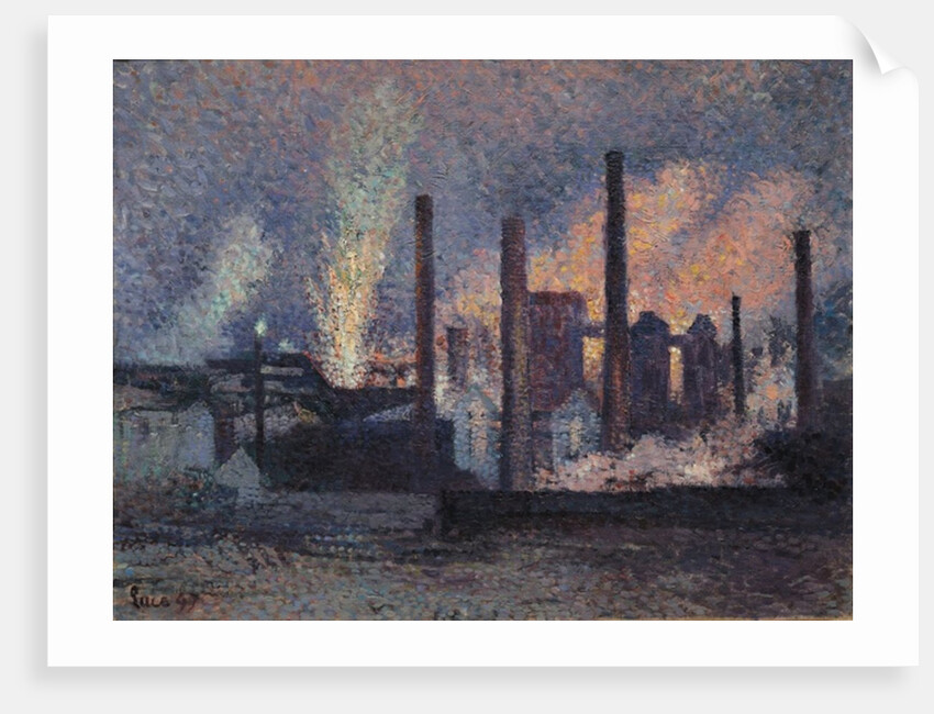 Study for Factories near Charleroi, 1897 by Maximilien Luce