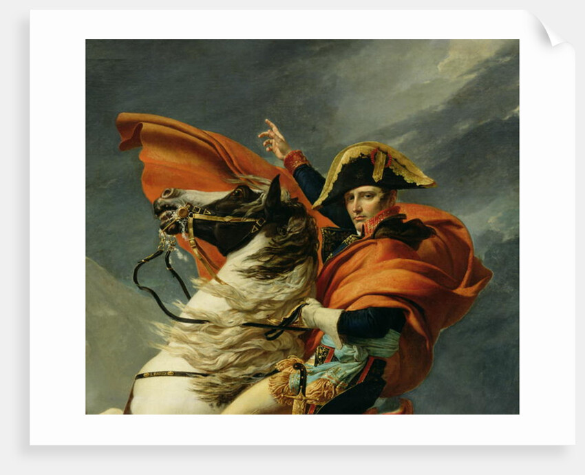 Detail of Napoleon Crossing the Alps on 20th May 1800, 1801-05 by Jacques Louis David