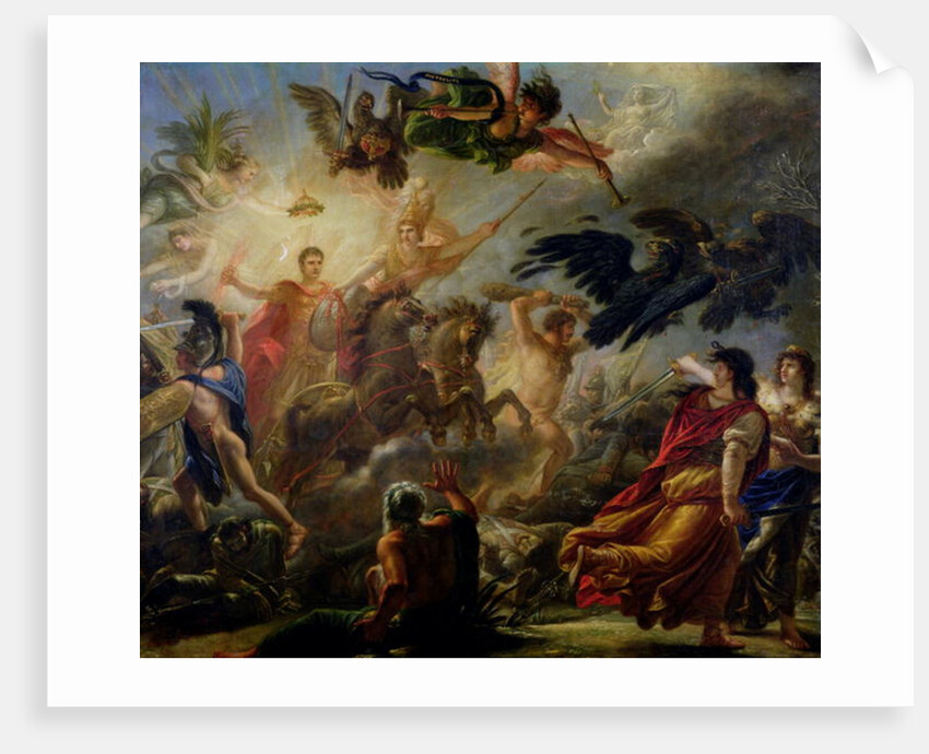 Allegory of the Battle of Austerlitz, 2nd December 1805 by Antoine Francois Callet