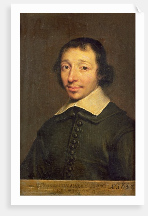 Portrait of Isaac-Louis Lemaistre de Sacy 1658 by Philippe de Champaigne