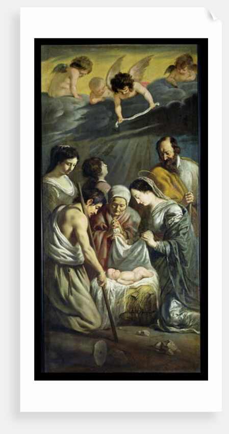 The Adoration of the Shepherds, c.1630-32 by Antoine and Louis & Mathieu Le Nain