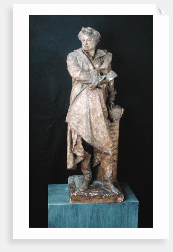 Statue of Alexandre Dumas Pere, c.1883-87 by Albert-Ernest Carrier-Belleuse