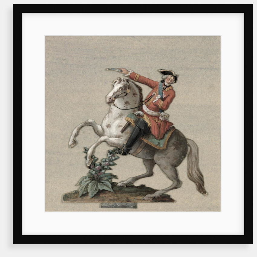 Equestrian portrait of Prince Charles-Just de Beauveau-Craon by Pierre Antoine Lesueur