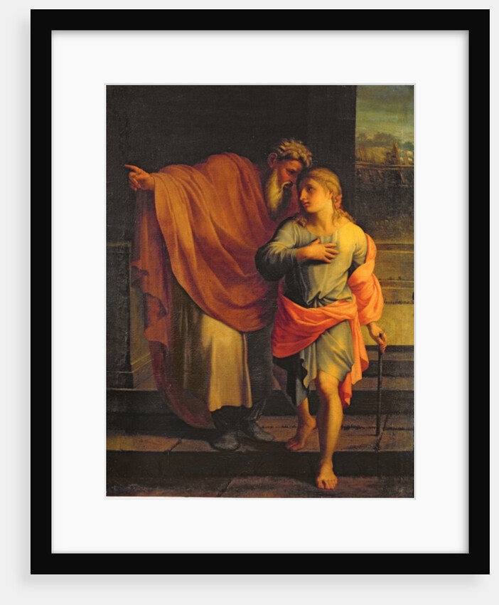 Jacob Sending his Son, Joseph, to Look for his Brothers at Sichem or Tobias Receiving Instructions from his Brothers by Eustache Le Sueur