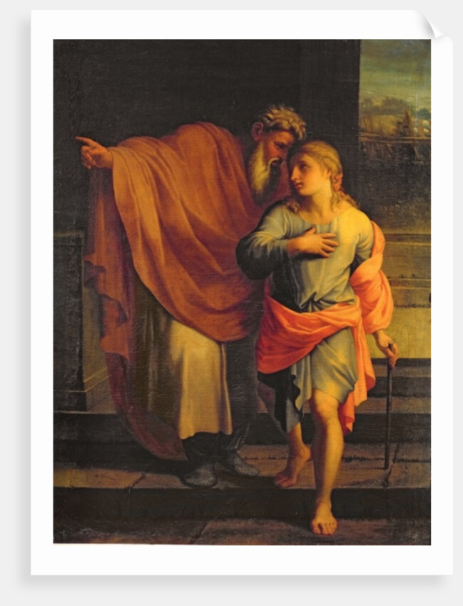 Jacob Sending his Son, Joseph, to Look for his Brothers at Sichem or Tobias Receiving Instructions from his Brothers by Eustache Le Sueur