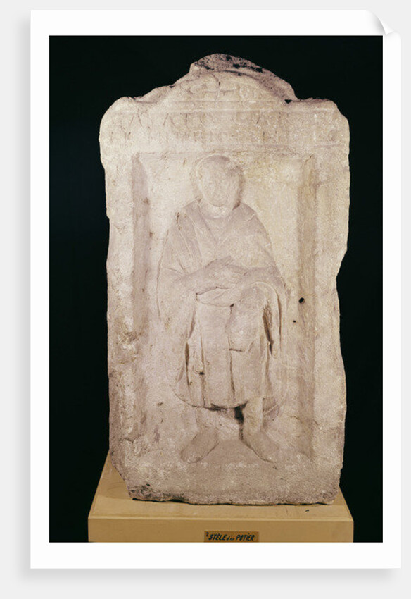 Funeral stela of a potter by Gallo-Roman Gallo-Roman