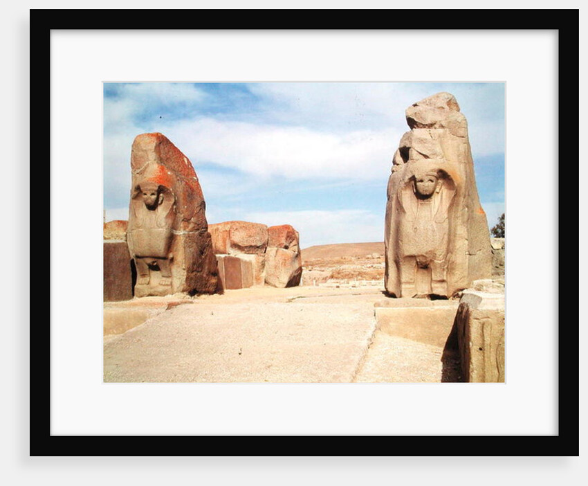 Sphinx gate, 1450-1200 BC by Hittite Hittite