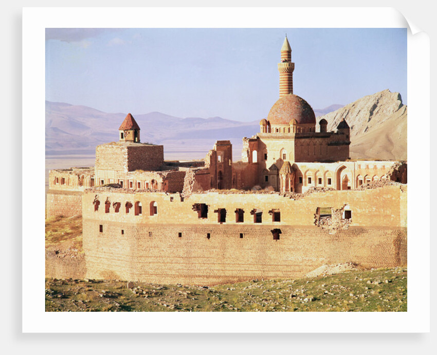 View of the Ishak Pasa Palace, 17th-18th century by School Ottoman