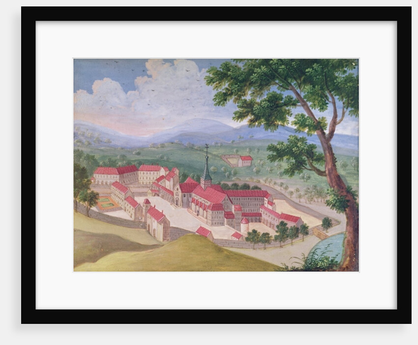 General view of the Abbey from the east by Louise Madelaine Cochin