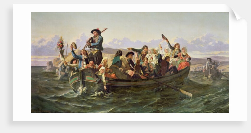 Return from the Pardon at Sainte-Anne-la-Palud by Louis-Jean-Noel Duveau