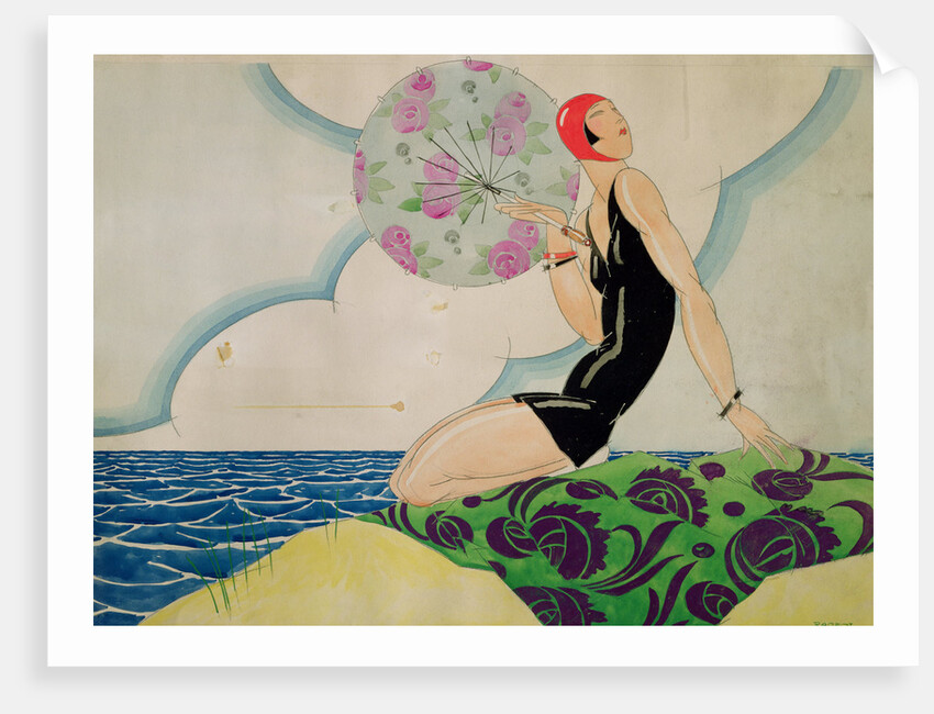 Baigneur, c.1925 by Rene Vincent