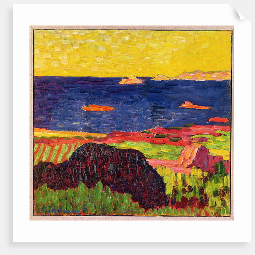The Coast near Carantec. 1905-06 by Alexej von Jawlensky