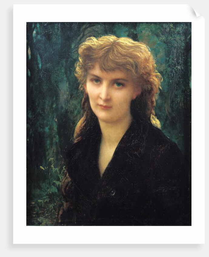 Baronness Eleonore d'Uckermann 1884 by Antoine Auguste Ernest Herbert or Hebert