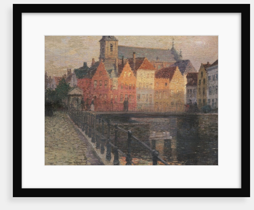 Quai de la Paille, Bruges by Paul Albert Steck