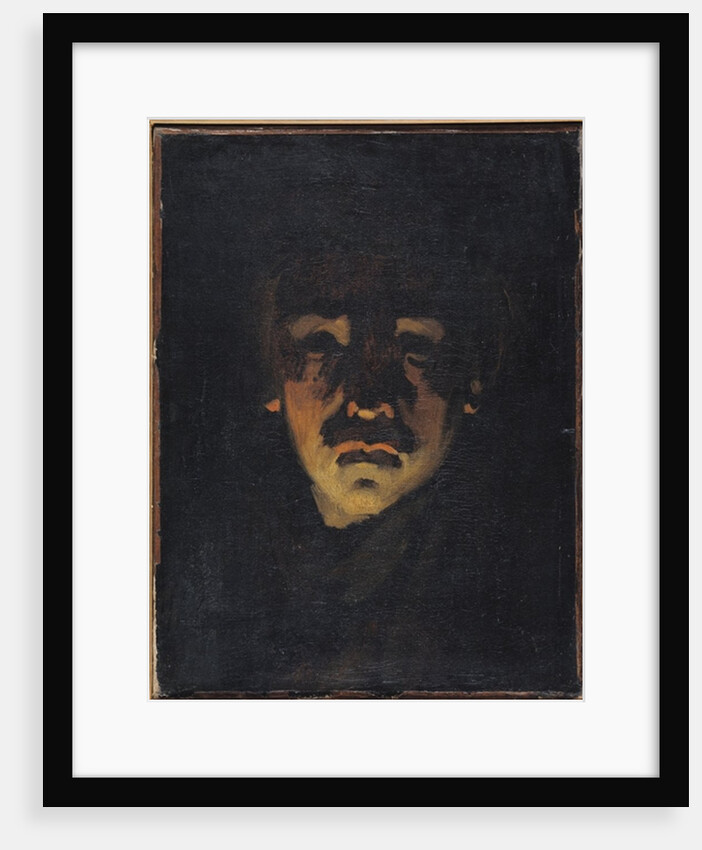 Self Portrait by Adolphe-Felix Cals