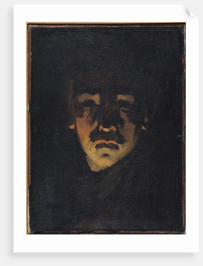 Self Portrait by Adolphe-Felix Cals