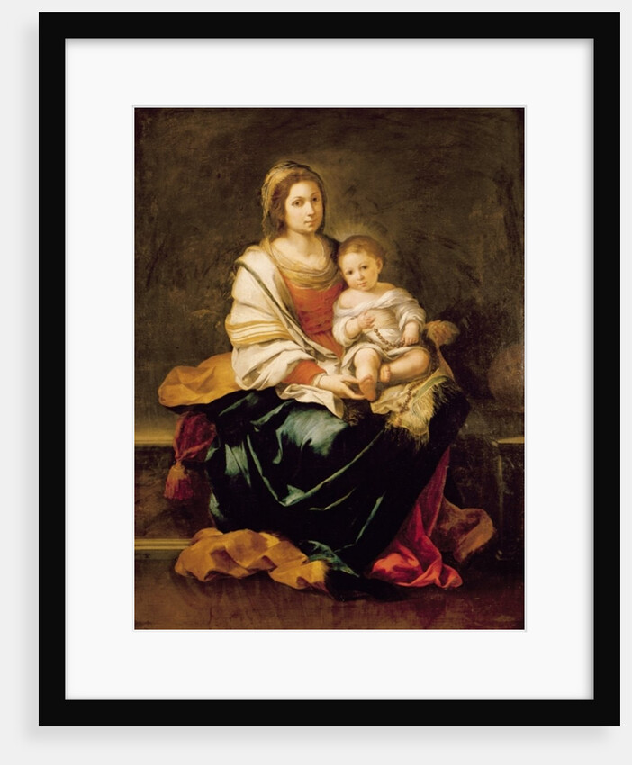 The Virgin of the Rosary by Bartolome Esteban Murillo