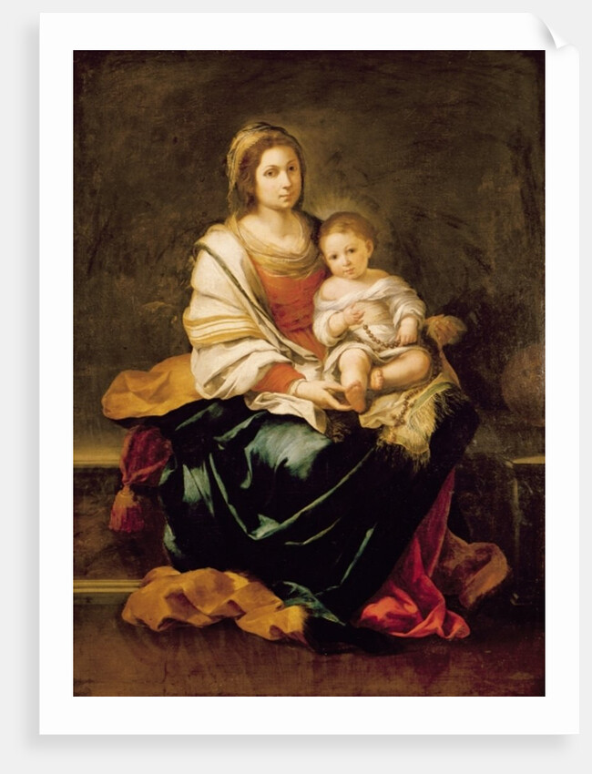 The Virgin of the Rosary by Bartolome Esteban Murillo