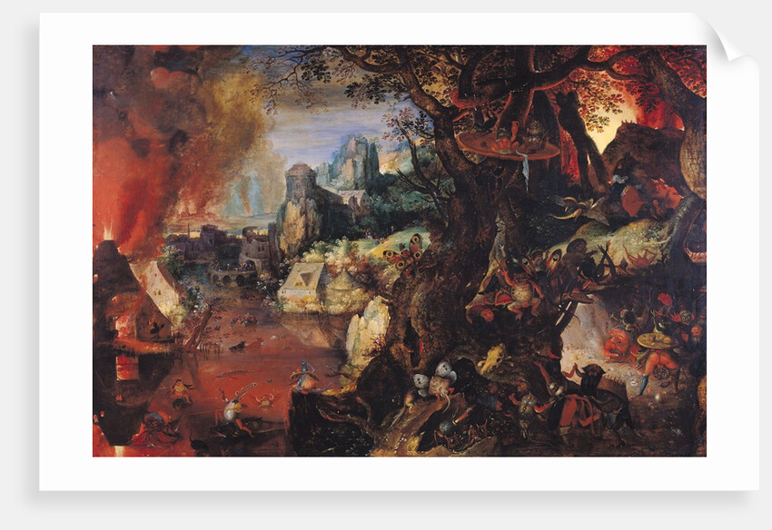 The Temptation of St. Anthony by Pieter Schoubroeck