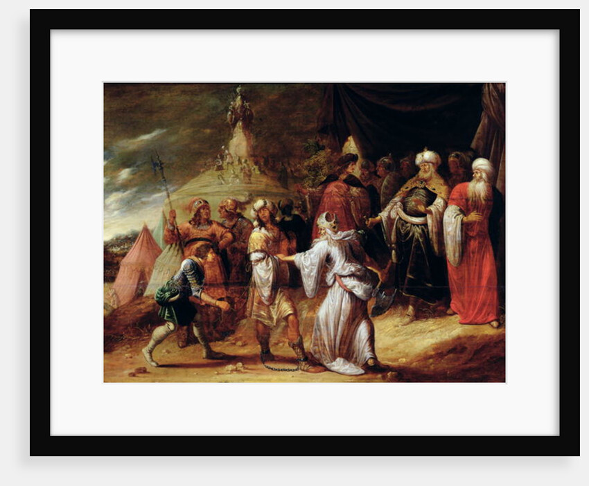 Samuel Killing Agag, King of the Amalekites by Rombout van Troyen