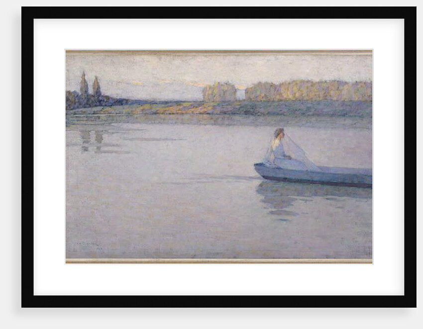 On the River, Morning, 1896 by Henri Eugene Augustin Le Sidaner