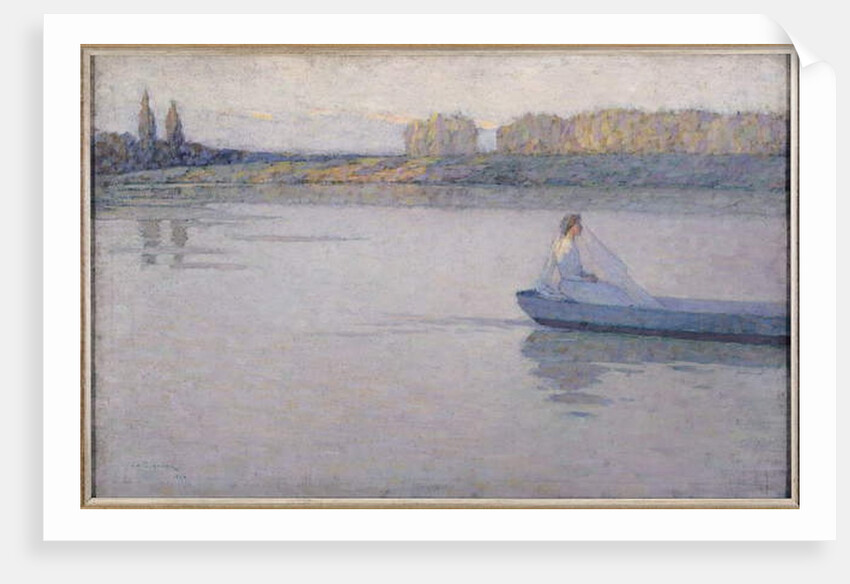 On the River, Morning, 1896 by Henri Eugene Augustin Le Sidaner
