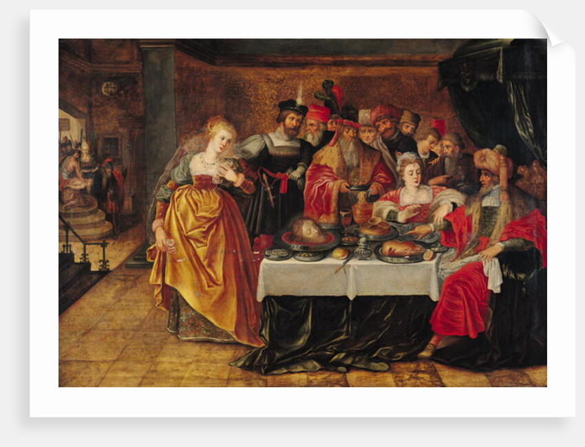 The Feast of Herod by Italian School