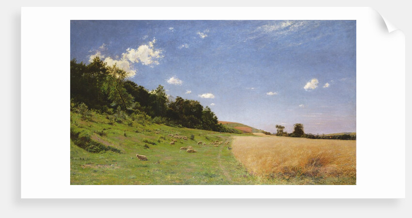 Edge of the Woods on the Outkirts of Eu, 1883 by Adolphe Gustave Binet