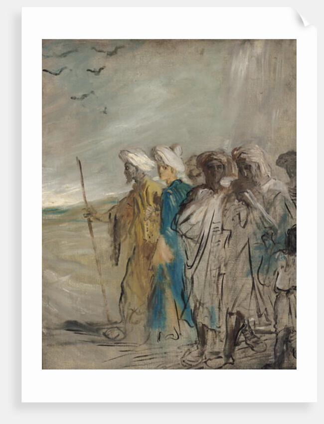 Group of Arabs or, Joseph Sold by his Brothers by Theodore Chasseriau