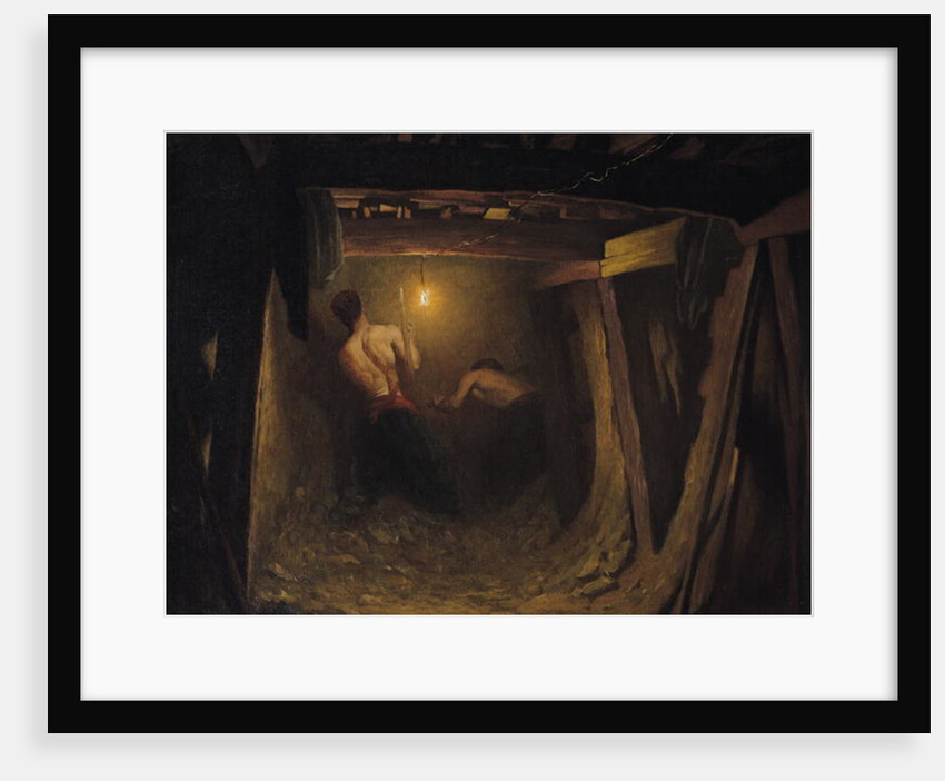 Working on the Metro under the Place de l'Etoile, 1899 by Gaston Brun