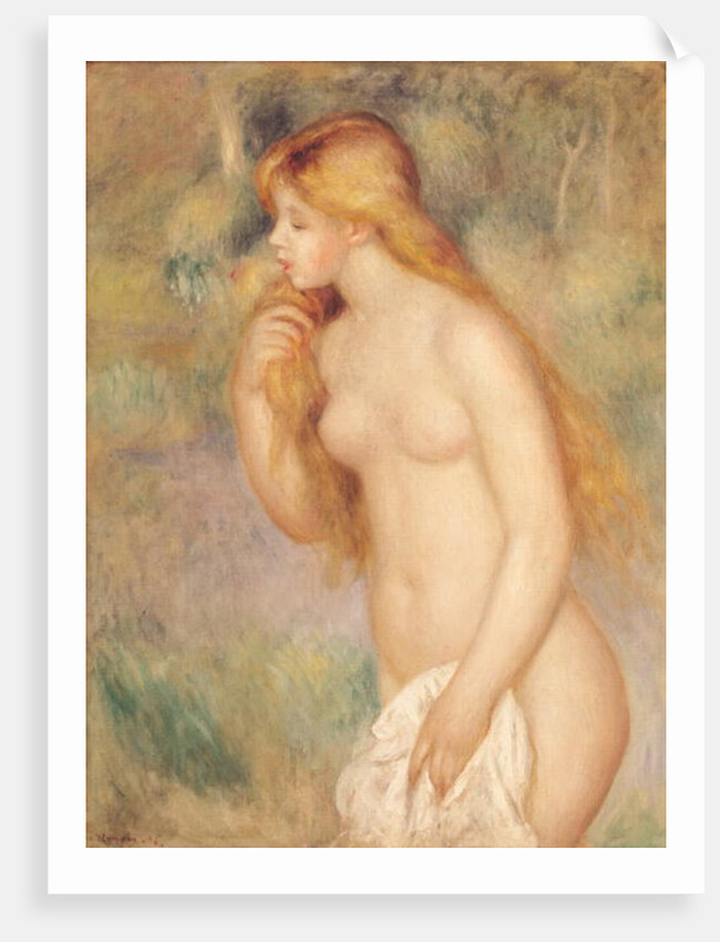 Standing Bather, 1896 by Pierre Auguste Renoir