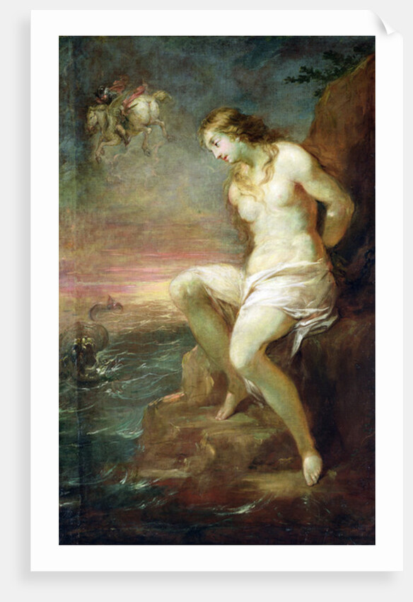 Perseus Rescuing Andromeda, c.1695 by Michael Leopold Willmann