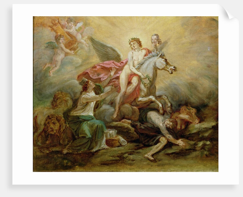 The Apotheosis of Voltaire, 1778 by Robert Guillaume Dardel