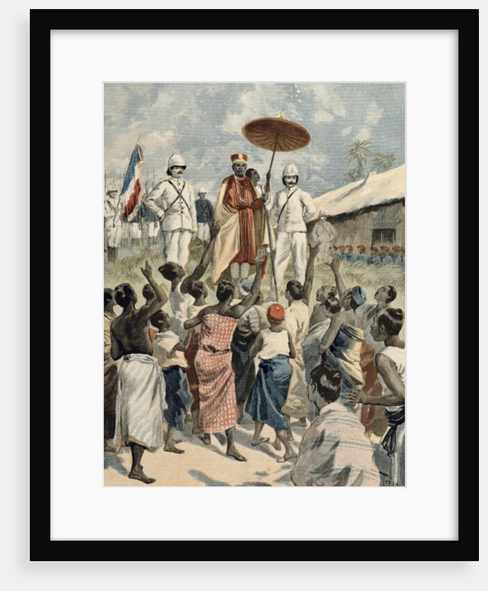 Proclamation of the New King of Dahomey by Oswaldo Tofani