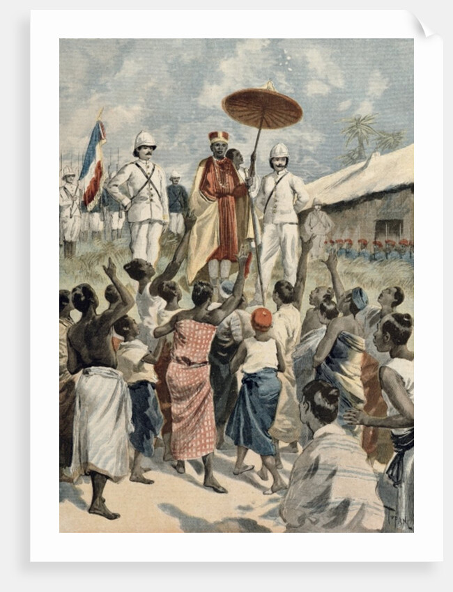 Proclamation of the New King of Dahomey by Oswaldo Tofani