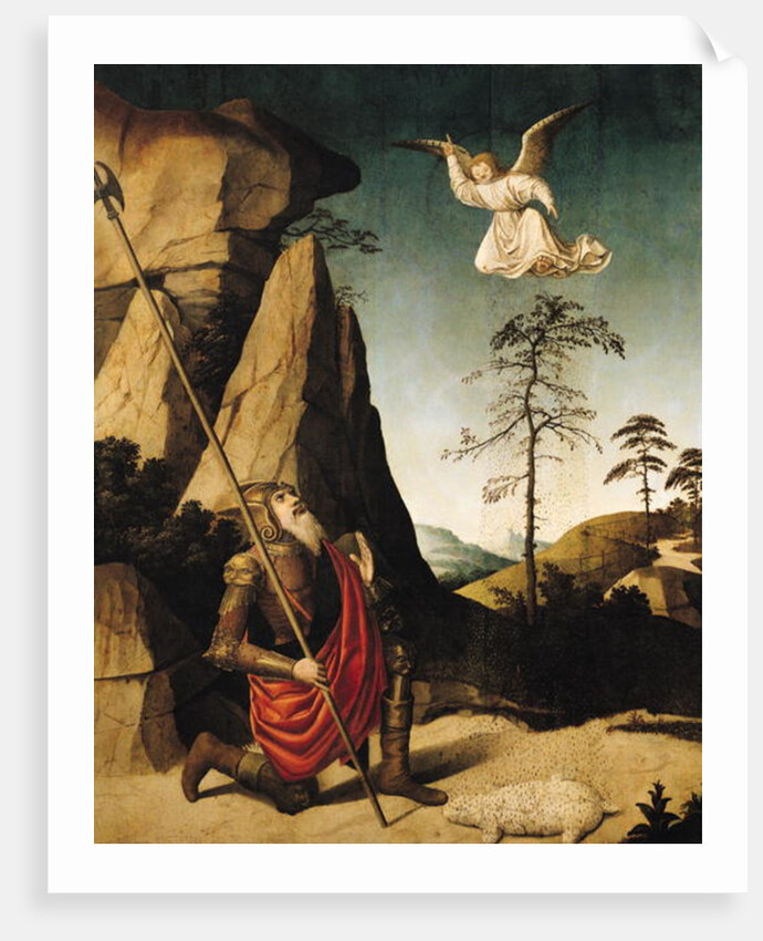 Gideon and the Fleece, c.1490 by French School